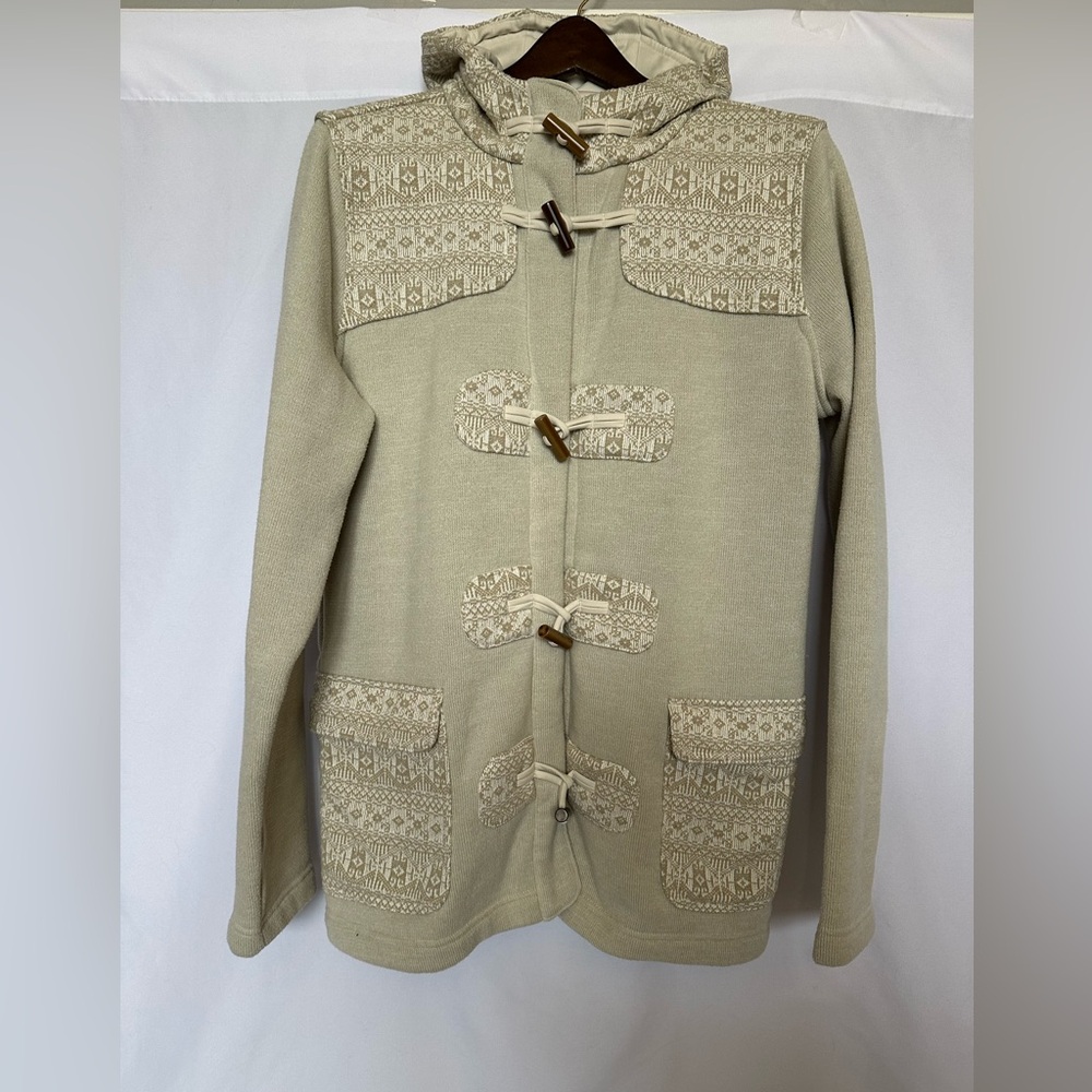 Patagonia Better Sweater Icelandic Coat Toggle Duffel Parka El Cap Khaki - XL